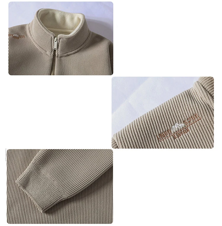 Autumn Fashion Sweater Male Men Clothing Pullover Men's Streetwear Casual Knit Men's Jumpers Spring Sweat-shirt Solid Color