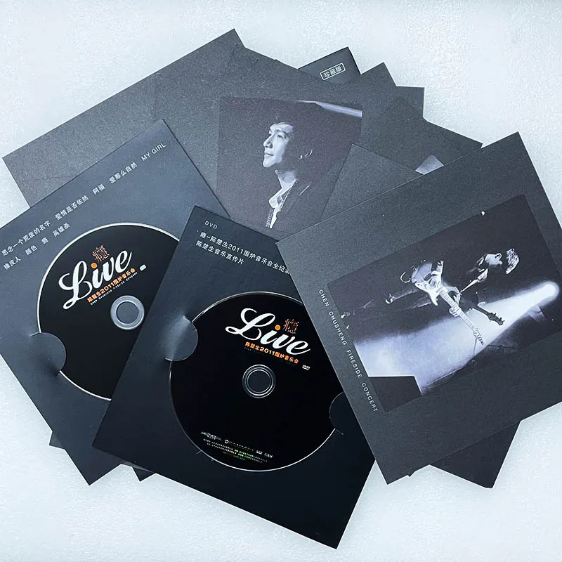 ألبوم تشن تشوشنغ الأصلي CD + DVD + صور بطاقة غنائي cd ألبوم صودا ستيريو