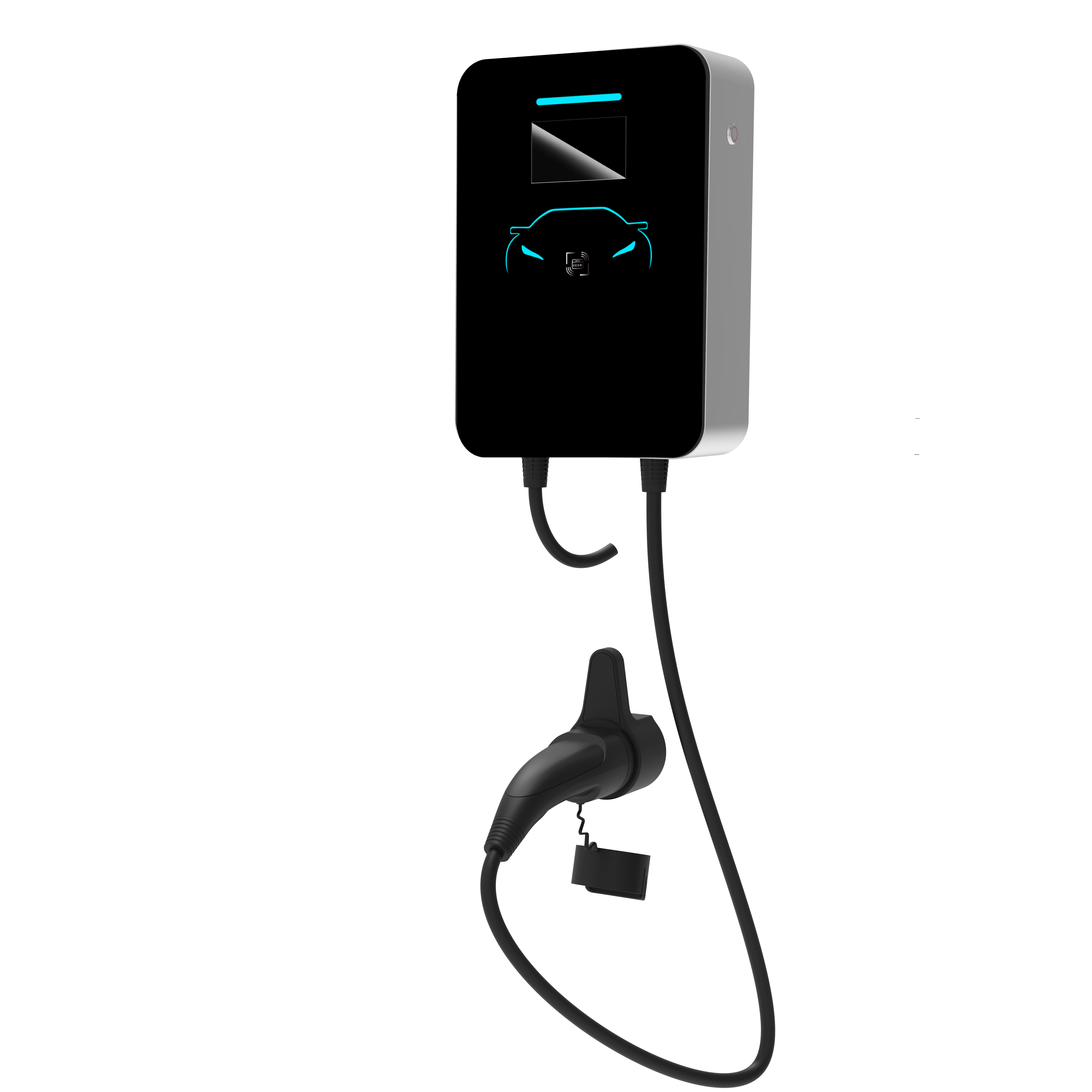 2-type 7kw 11kw 22kw wall mounted electric vehicle charger ev charger charging station