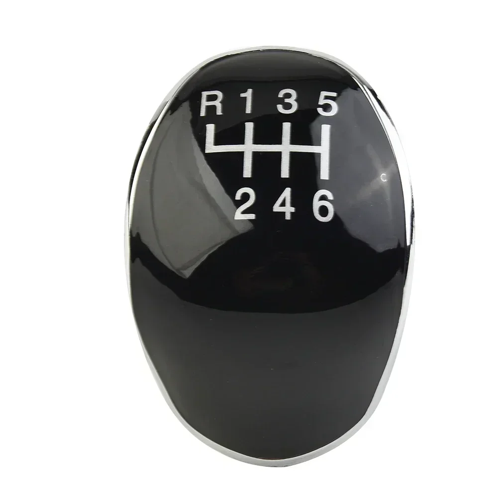 

6Speed Gear Shift Knob Cap Cover Insert For Ford Focus Fiesta Kuga-Mondeo C-Max Gear Knob Stick Badge Emblem Trim Cap Cover