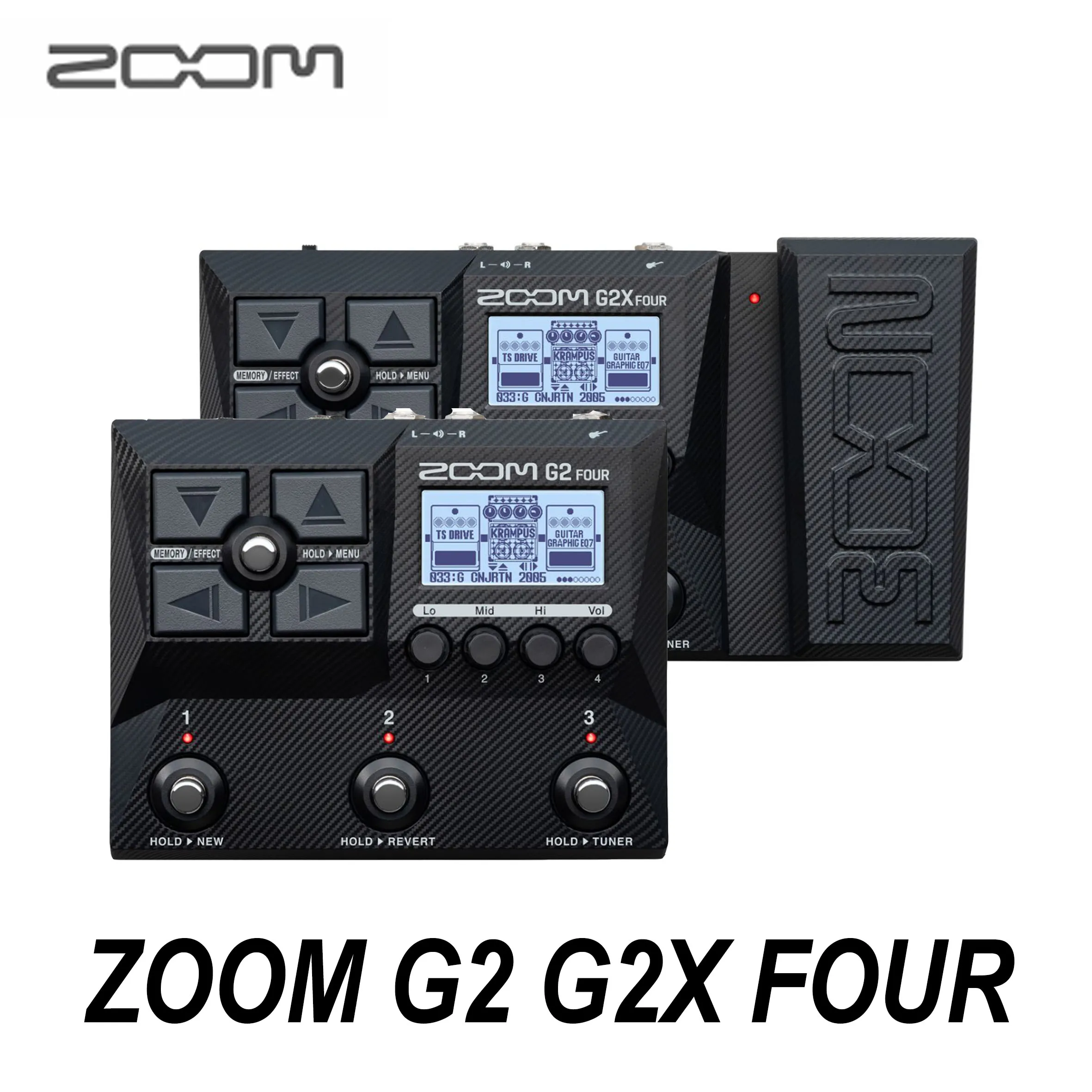 

Zoom G2 G2X FOUR Guitar Multi-Effects Processor Drum Machine Loop Recording Expression Pedal