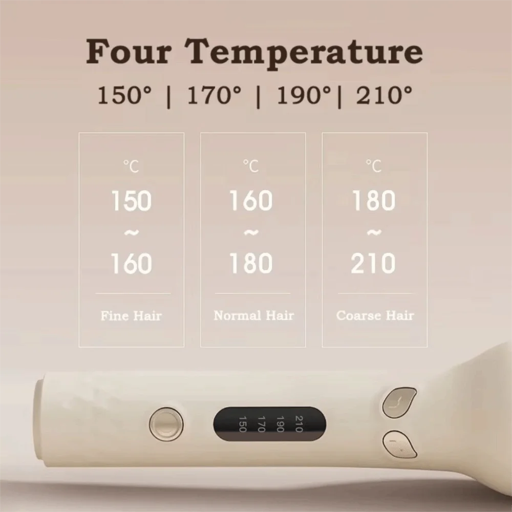 

28mm Barrel Automatic Hair Curler Ceramic Coating Negative Ions Technology Electric Curling Stick Quick Styling
