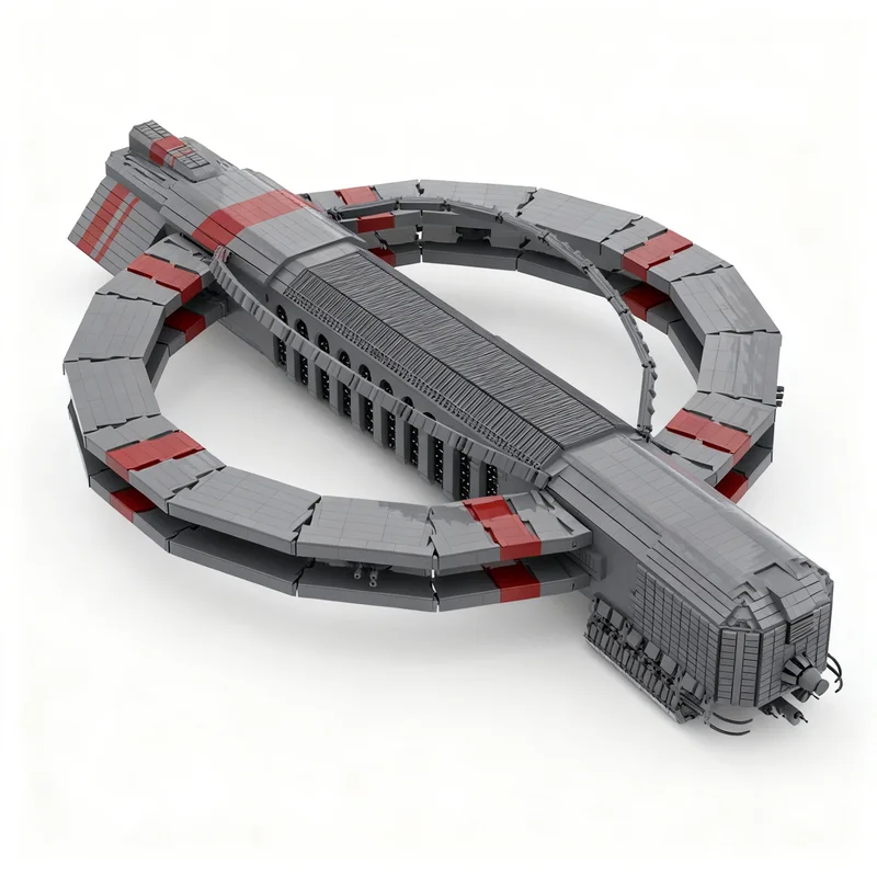 10983pcs MOC Peacekeeper Command Carrier Space Model Building Blocks Brick DIY Collection Birthday Craft Assemble Display Idea