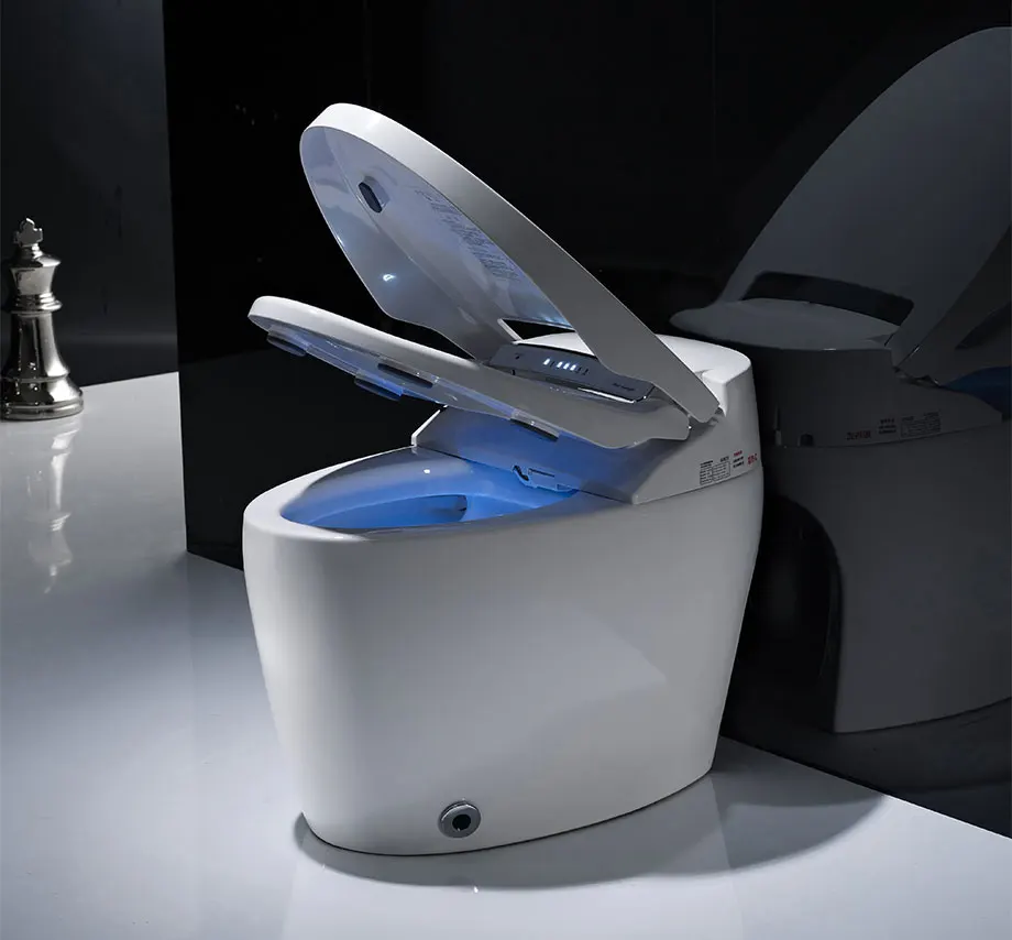 Smart Toilet for Elderly People  Auto Operation Sensor Electronic Wc One Piece Bathroom
