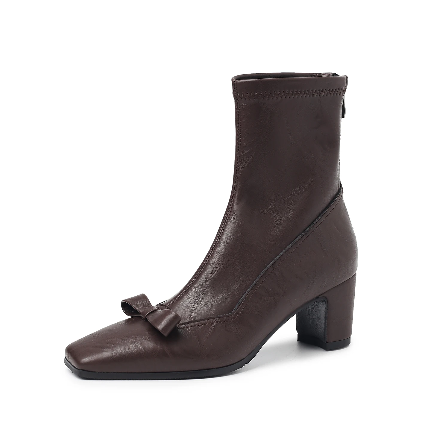 ArdenFurtado Ankle Boots for Women Autumn Ladies Boot Coarse Heeled Outdoor Nonslip Shoe Retro Comfort Casual Women's Shoes Bota