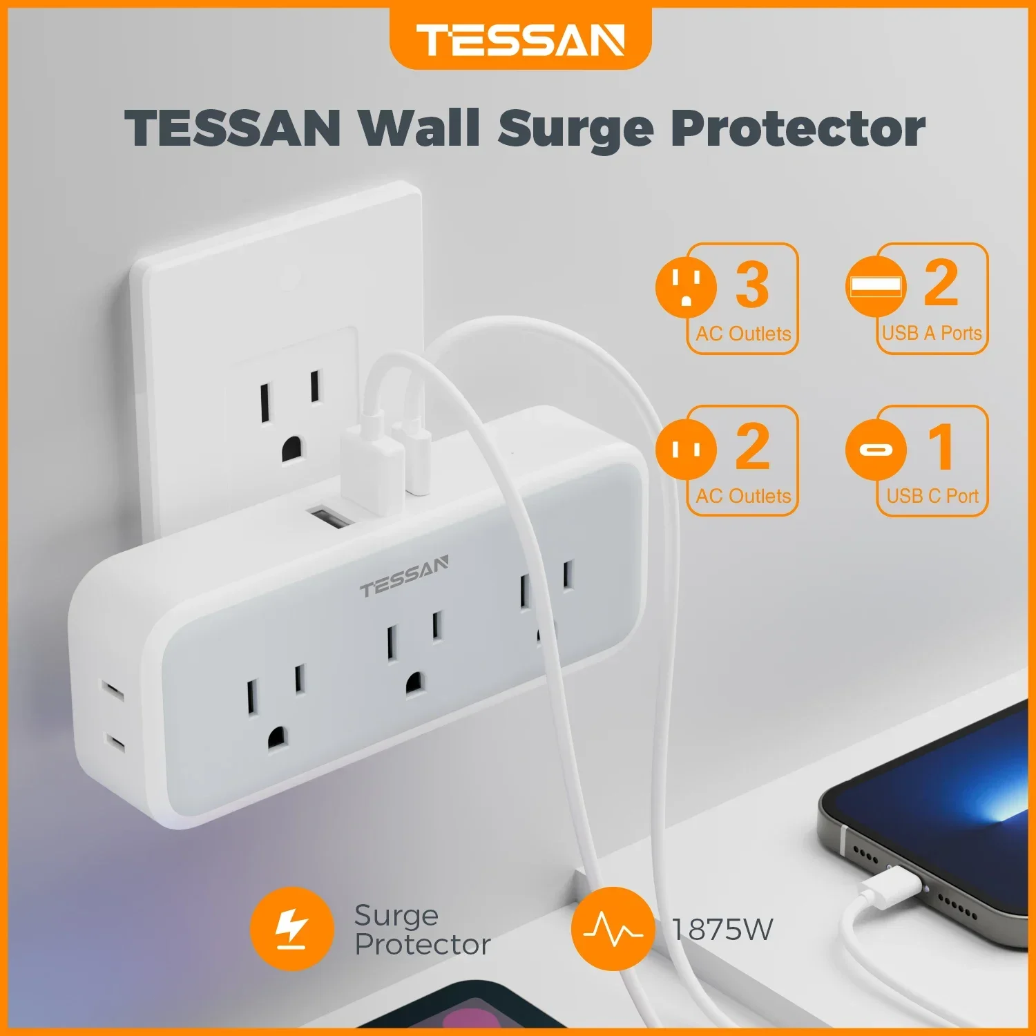 Tessan Multi Plug O… - image