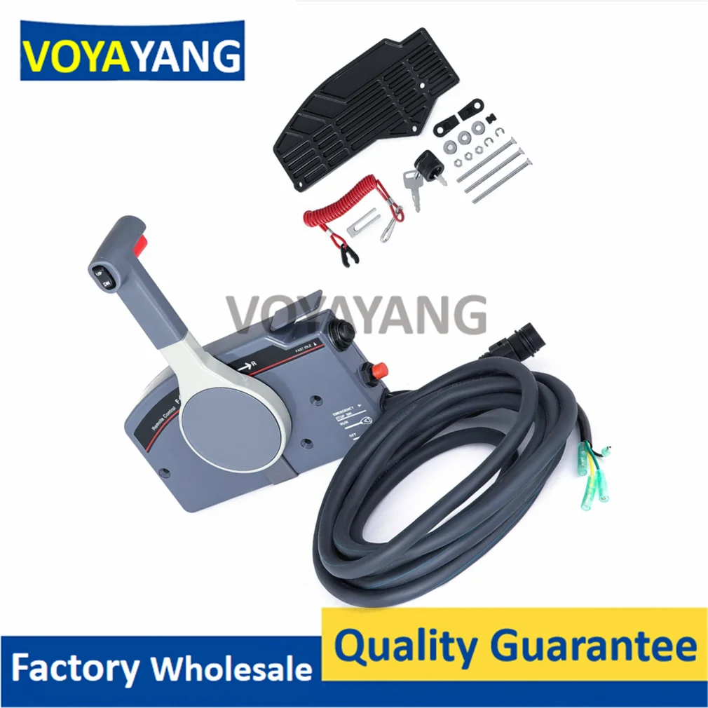 New Outboard Engine Remote Control Box Assy 703-48205 for Yamaha Boat Motor 10 Pins Push to Open 703-48205-16-P