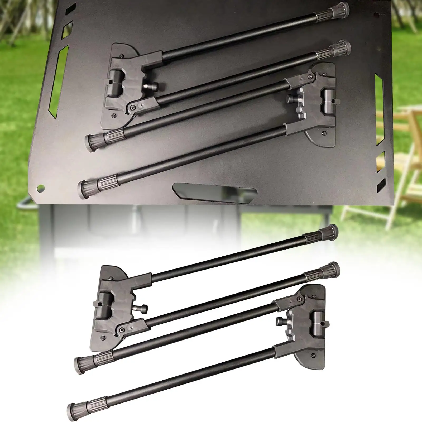 스케이트보드 의자 다리 신뢰할 수 있는 지지 프레임 견고한 휴대용 의자 기본 부품