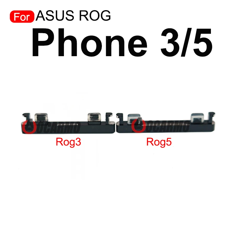 For ASUS ROG Phone 3 2 5 ZS673KS ZS661KS ZS660KL rog2 ROG 3 ROG5 Volume Up Down Power On Off Side Key Button Replacement Part