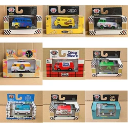 M2 Machines 1/64 Proportion Ford Dodge Truck Series Spot Goods Diecast Model  Alloy Car Child Christmas Gift Collectible Toys