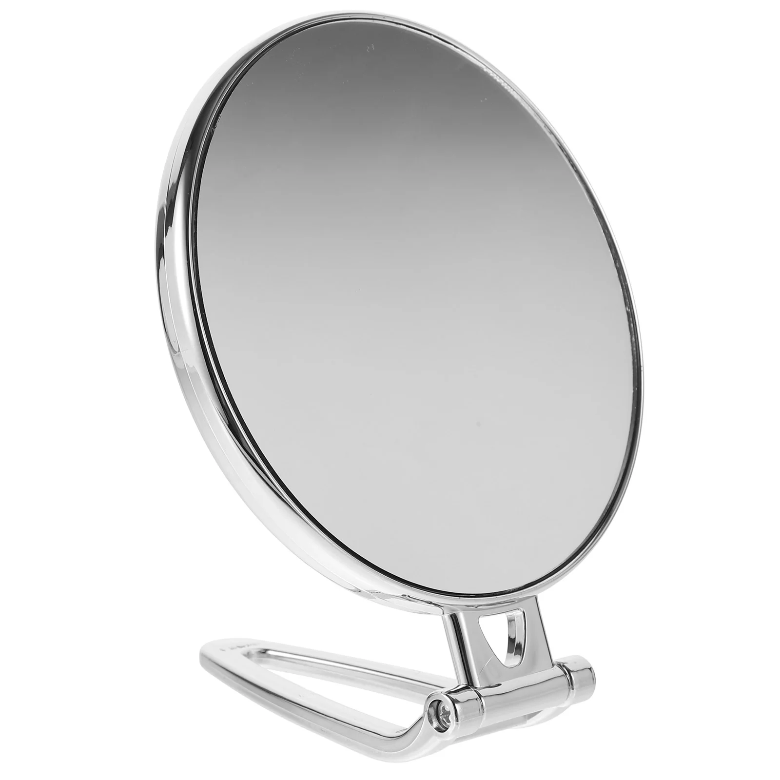 Miroir de maquillage portable pour femme, double poignée latérale, grossissement de la vanité, poche de beauté, 30x