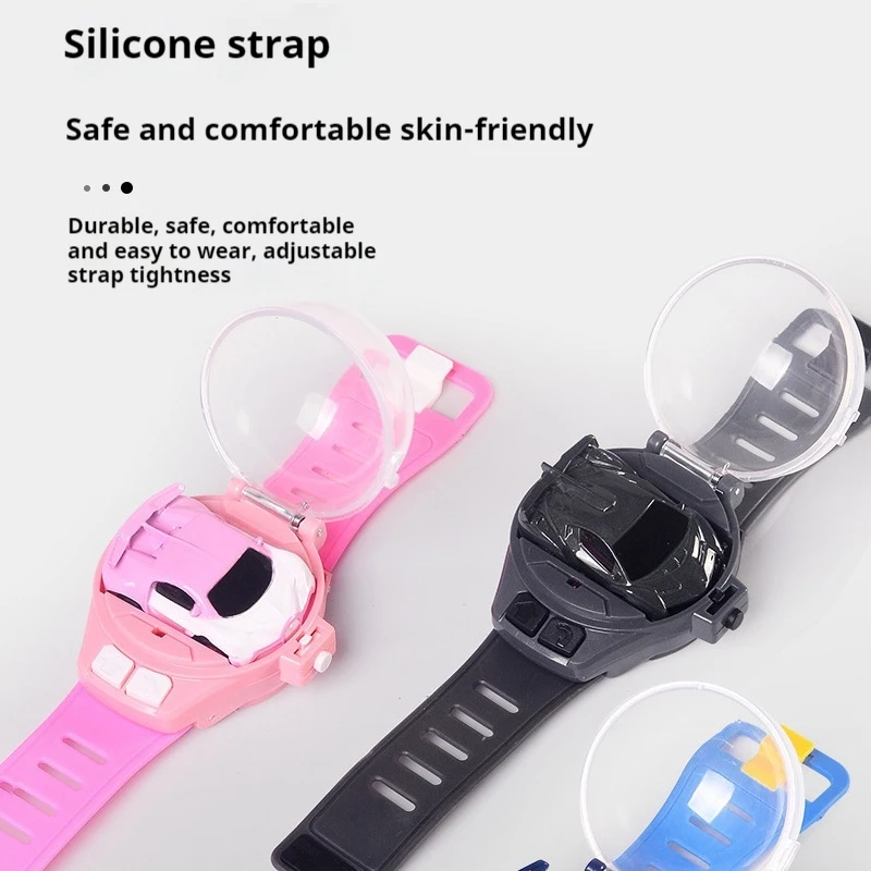 2024 New Mini Metal Watch 2.4g Remote Control Car Electric Mini Car Toy Multiple Styles To Choose From The Best Gift To Children