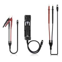 Pen Battery Clip Battery Internal Resistance Meter Probe Round Connector Durable Testing Probe Professional for HRM-10