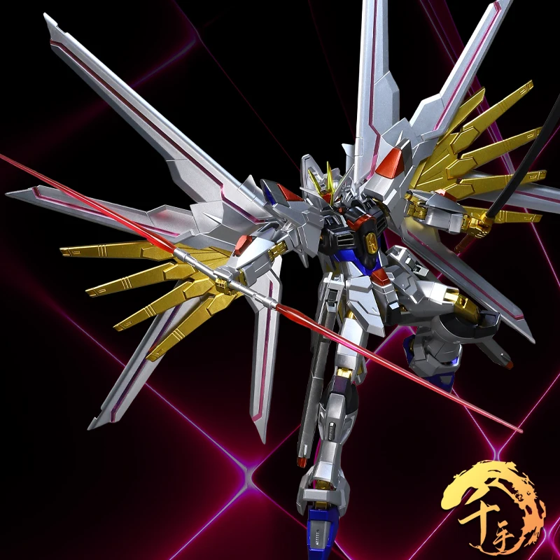 سلسلة HG مسرح البذور طبعة محدودة لون معدني مشوه Mecha نموذج تجميع 1/144 لعبة تجميع Mecha Warrior مفصلة هدية