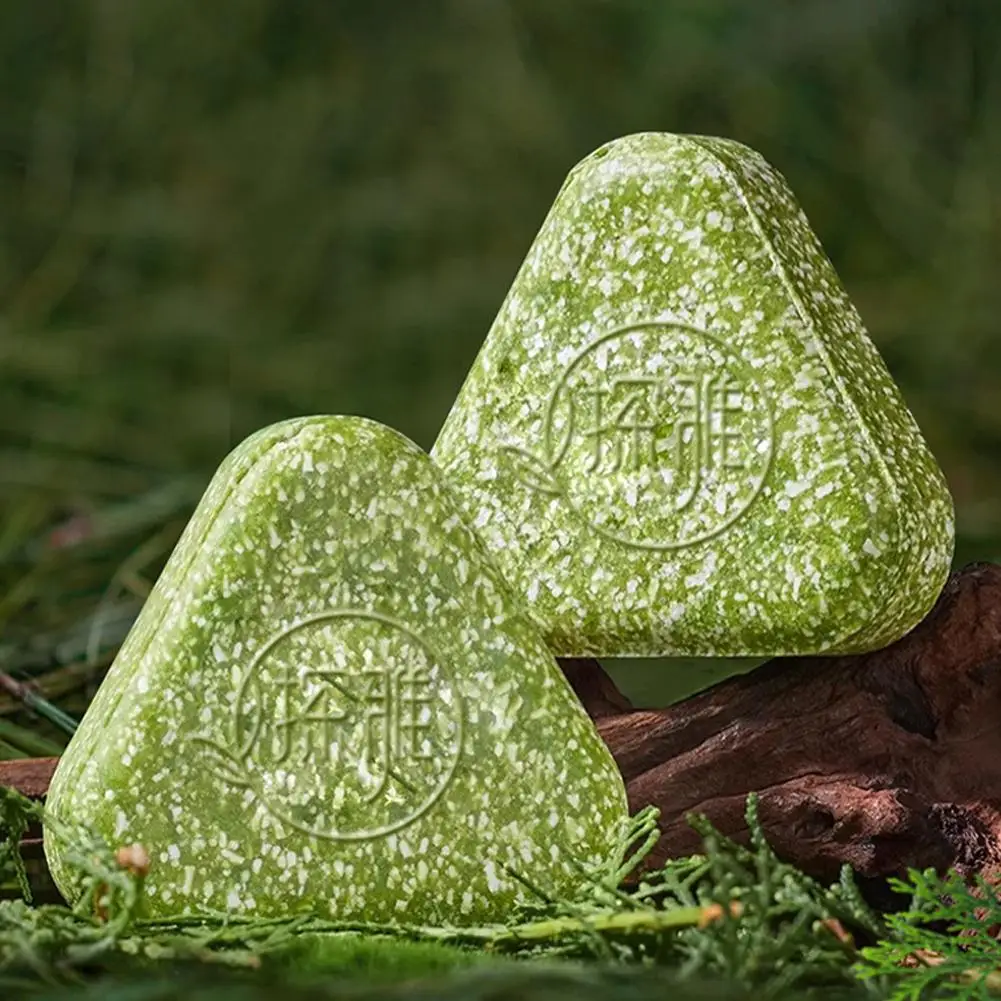 

Hair Strengthening Nourishing Shampoo Soap,Oriental Arborvitae Usman Herbal Extract Anti Hair Loss,Body Wash Clean Handmade Soap