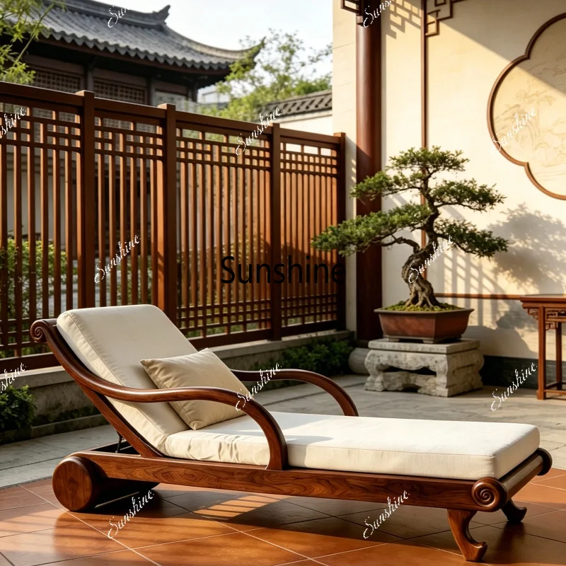 

Solid wood concubine chair living room bedroom leisure single sofa customization