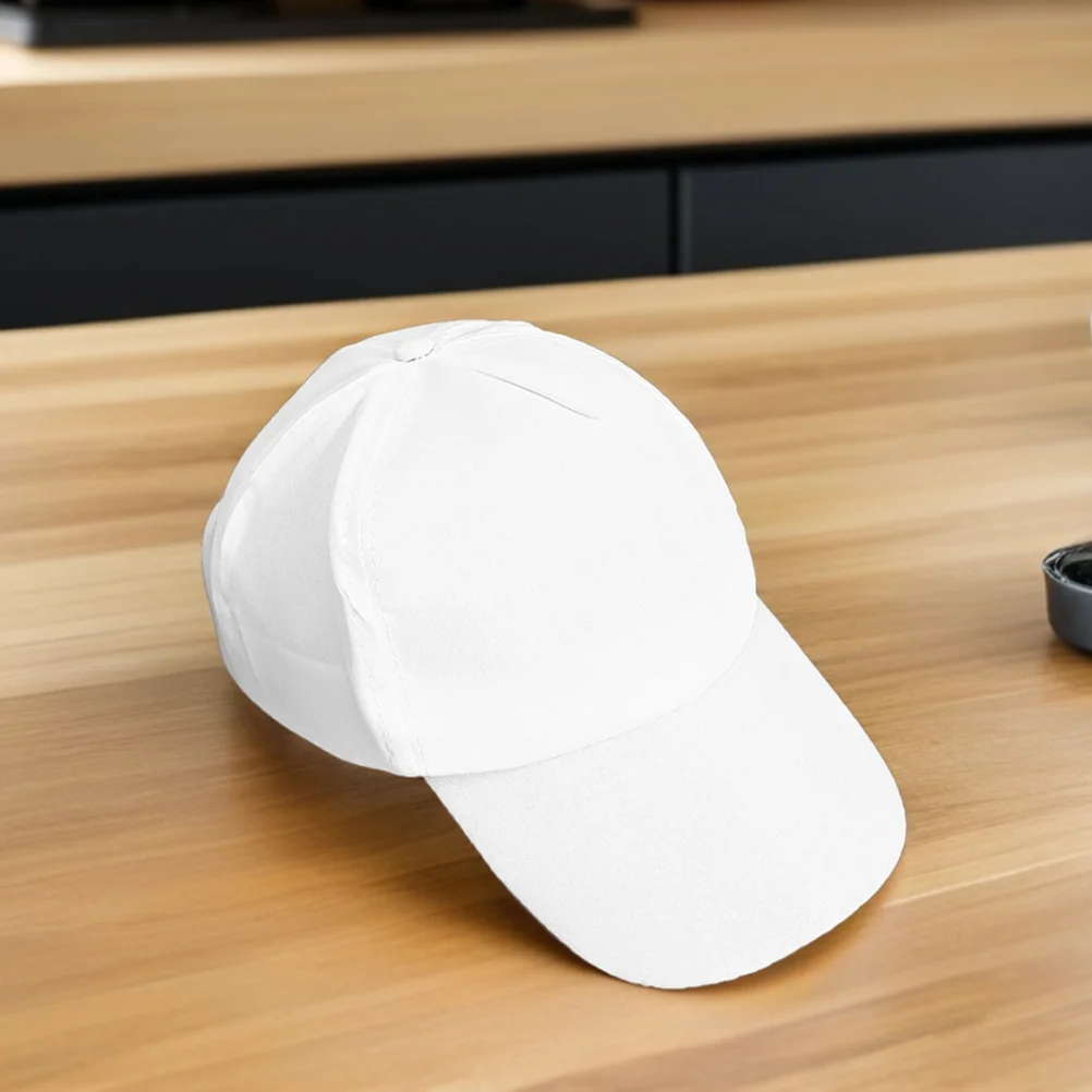 

8pcs Diy Hand Painted Baseball Caps Blank Cotton 'S Graffiti Hats For Drawing Crafting Art Sun Protective Plain