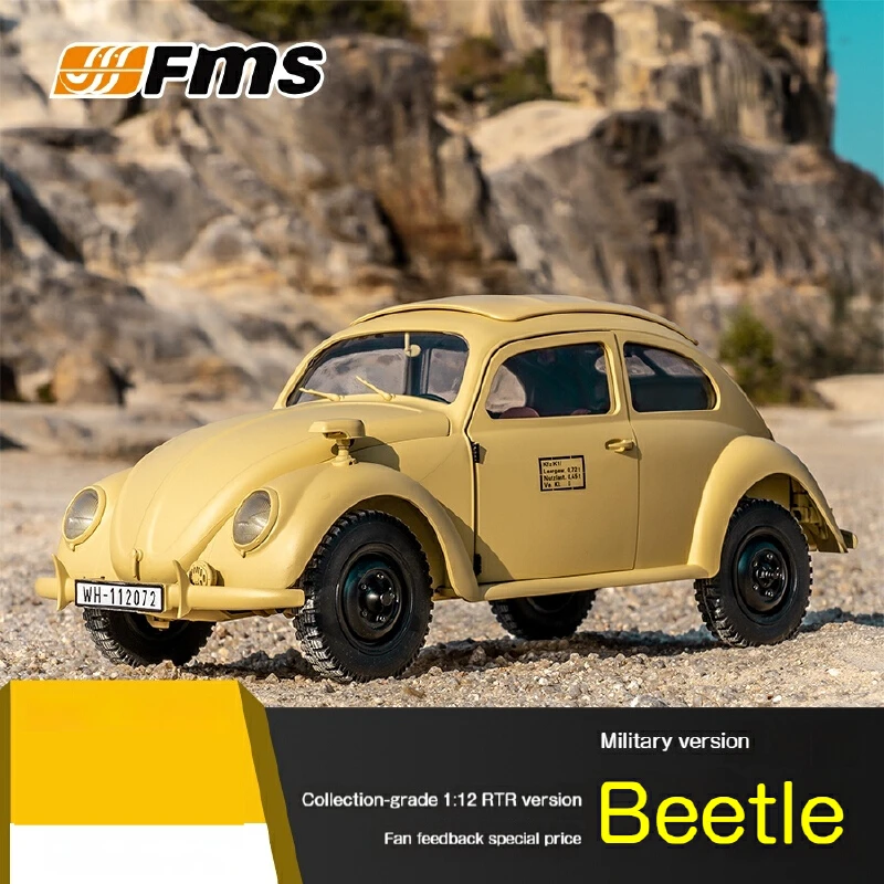 

Радиоуправляемая машина FMS Beetle в масштабе 1:12 — профессиональная имитационная модель с электрической регулируемой скоростью 4WD