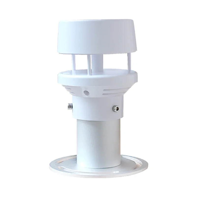 RS485 IoT Air Quality Temperature Humidity Sensor Pressure Ultrasonic Wind Speed Direction 5 in 1 Compact Weather Station
