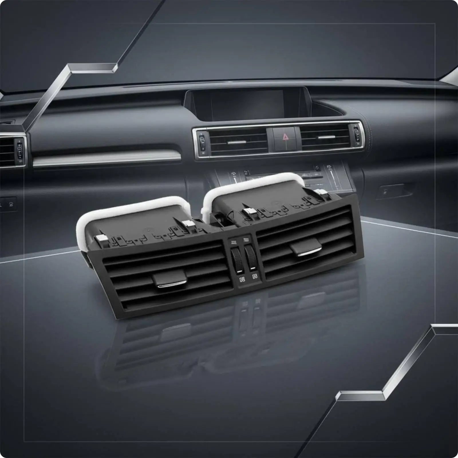Middle Dashboard Air Outlet Louver OEM Standards Dashboard Vent Easy to Install