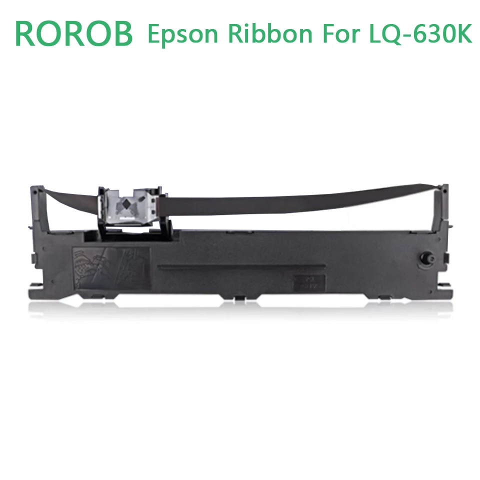 Fabric Ribbon Cartridge Black For Epson LQ 601K 610K 615K 630K 635K 730K 735K 80KF 82KF 80KFII 610KII 615KII 630KI 635KII 730KII