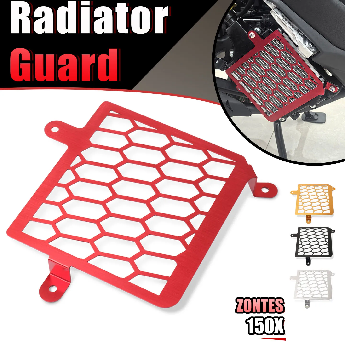 For ZONTES 150X 150 X Motorcycle Accessories Radiator Grille Cover Guard Protection Radiator Grille Cover Protetor