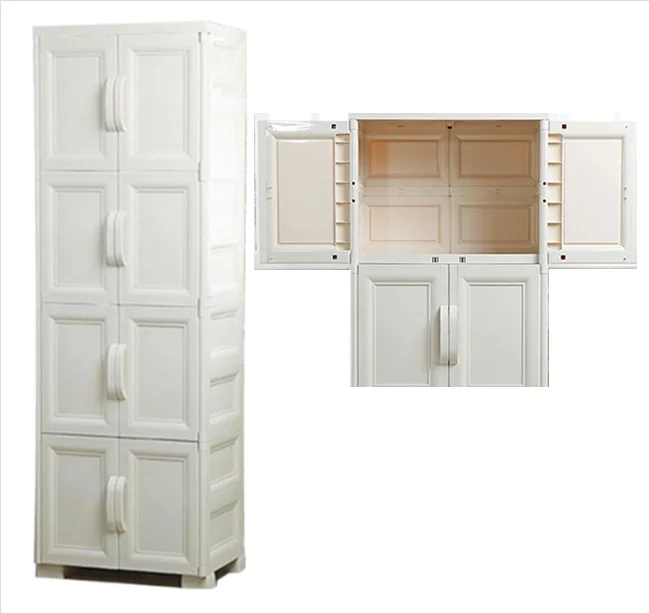 

4 Layer Children Living Room Drawer Chest Plastic Cabinet Storage Cabinet Wardrobe