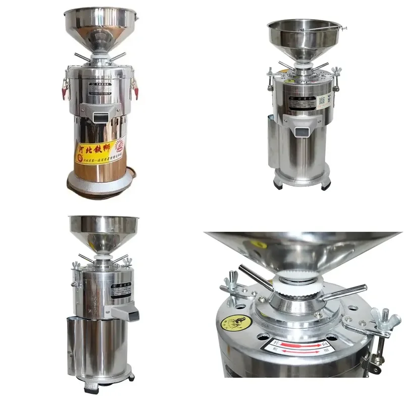 Vertical Peanut Sauce Grinder Food Processor Multi-functional Catsup Stone Ground Sesame Peanut Sauce Grinding Machine
