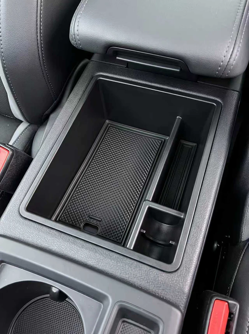 For Audi Q3 2019-2023 Center Console Storage Box Armrest Organizer Insert Tray Car Accessories