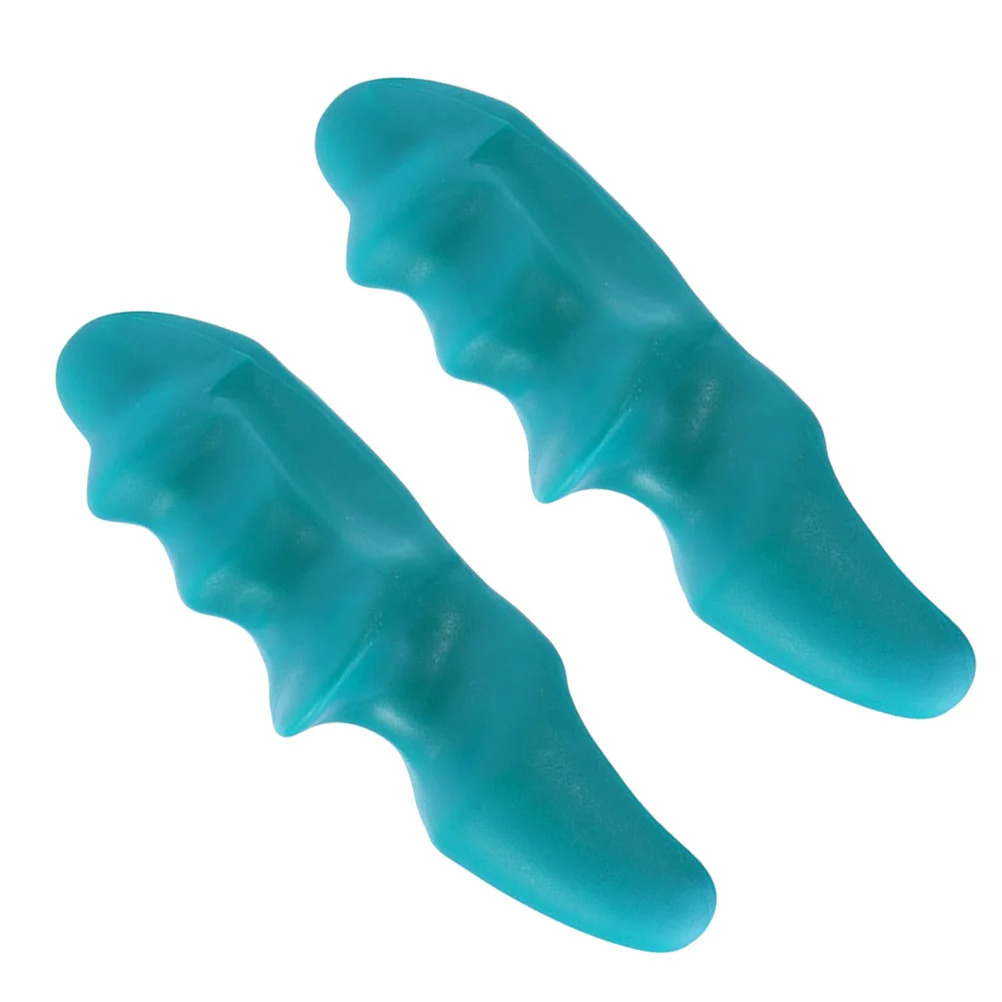 

2pcs Acupoint Massage Tool Thumb Massager Green Portable Finger Pain Relief Roller For Essential Oil Body Lotion Handheld