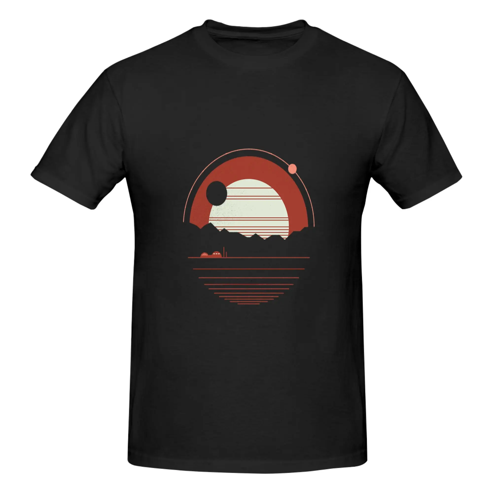 Funny Solitude  Men's Printed T-Shirt Unisex T shirtUnisex
