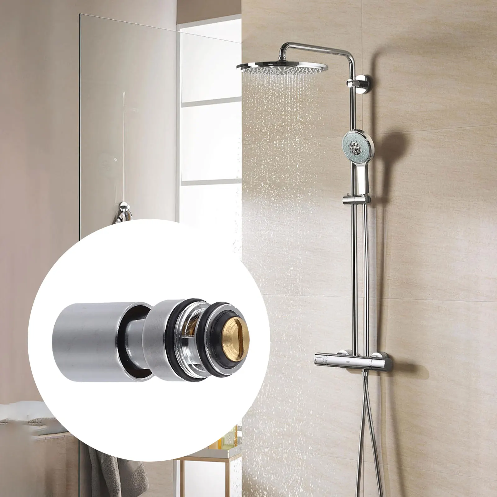 Bathroom Renovation Bathtub Faucet Faucet Mixer Copper Chrome Plating Corrosion-Resistant Reliable Performance For Bathtub