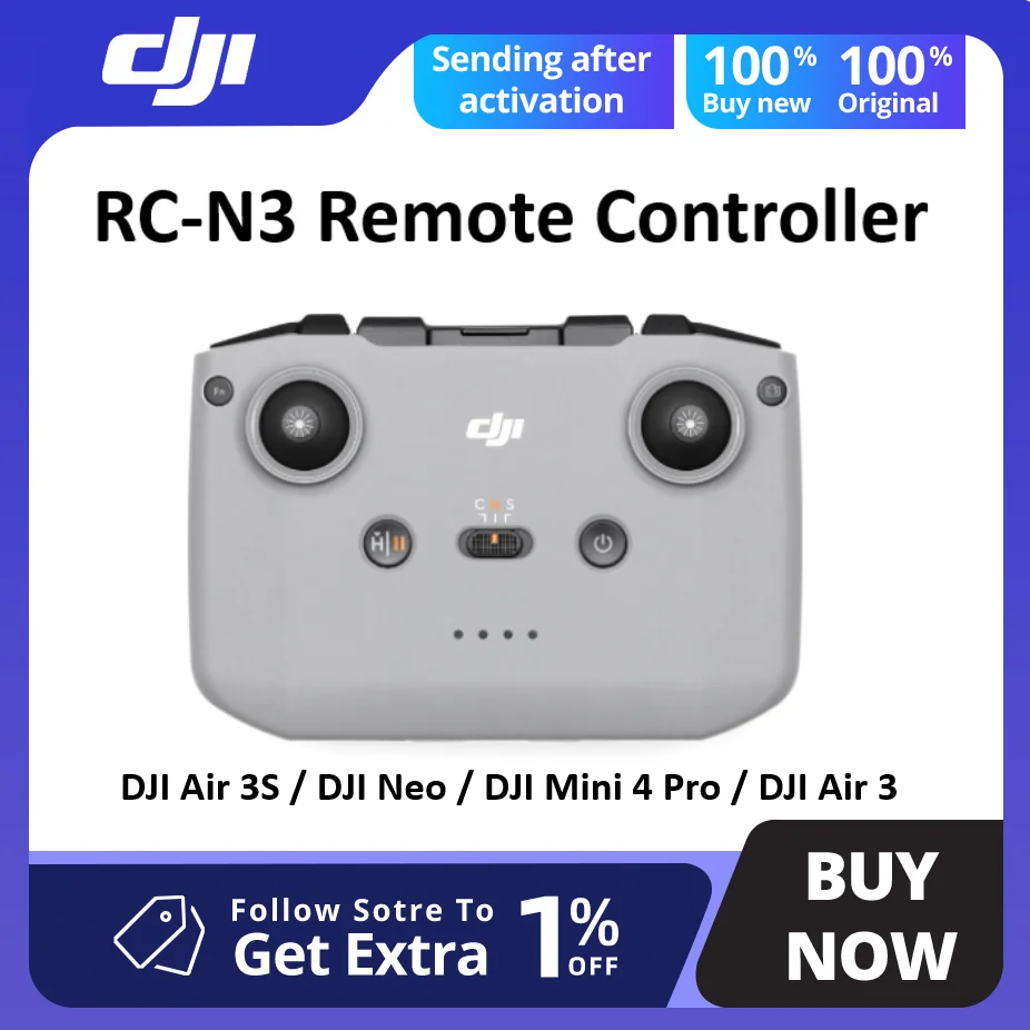 DJI RC-N3 Uzaktan Kumanda Fiyatı ve Özellikleri: DJI NEO ve Diğer DJI Drone Modelleri İçin En Uygun Seçim