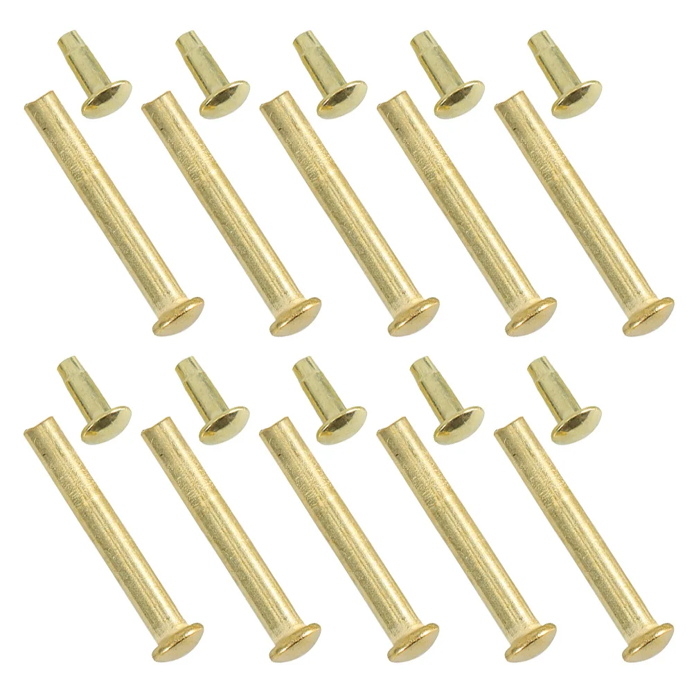 Kit de remaches plegables de acero inoxidable, tuercas de sujetadores de mano, accesorios de pines de conector Diy, piezas de accesorios plegables