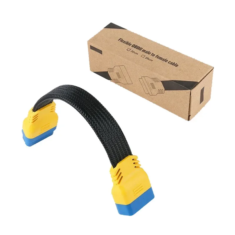 Car Detector 2 Extension Cle X 431 Extension Cle Conversion Plug 16-Pin Universal Male To Female Connecting Cle
