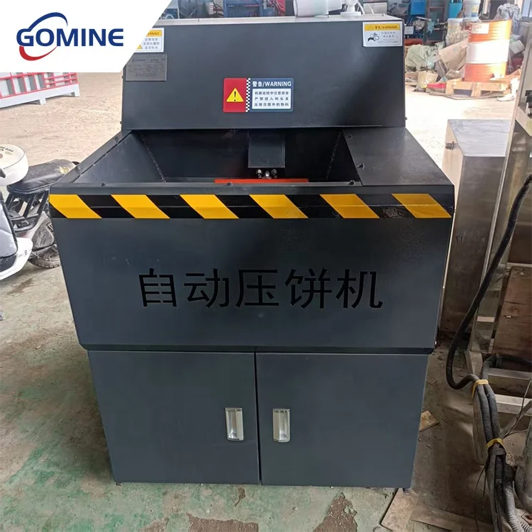 Metal Turnings Compactor Machine Aluminum Chip Copper Scrap Iron Shavings Metal Briquetting Press Machine