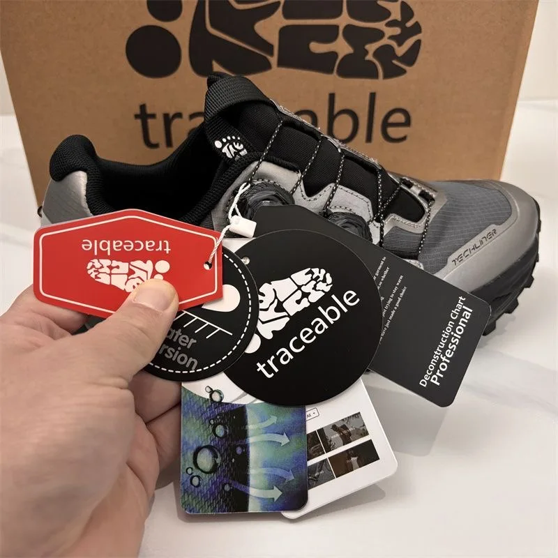 

Classic Brand Outdoor Running Shoes For Men Women Quick Lacing Walking Shoes Unisex Anti Slip Trail Running Shoe Sport Sneakers