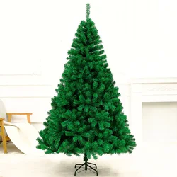 150cm albero di natale decorazione della casa PVC finto verde fai da te ornamenti per l'albero di natale per Navidad Noel 2025 forniture per il nuovo anno