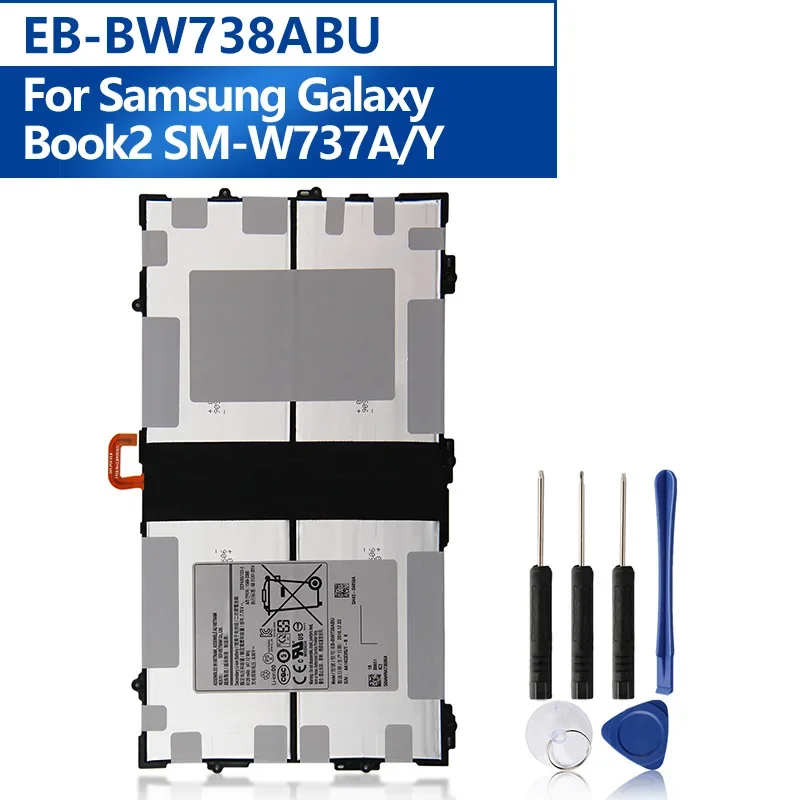 

Replacement Tablet Battery EB-BW738ABU For Samsung Galaxy Book2 SM-W737A/Y W737 6120mAh