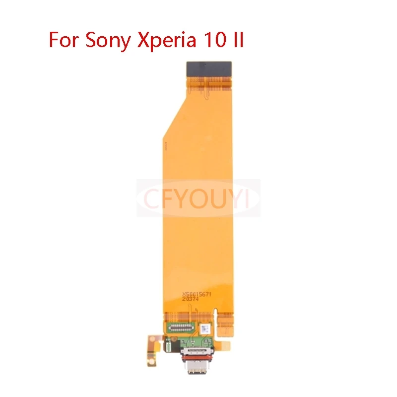 

Гибкий кабель для зарядного порта для Sony Xperia 10 II, USB-зарядное устройство, порт для зарядки, док-станция, гибкий кабель, запасная часть