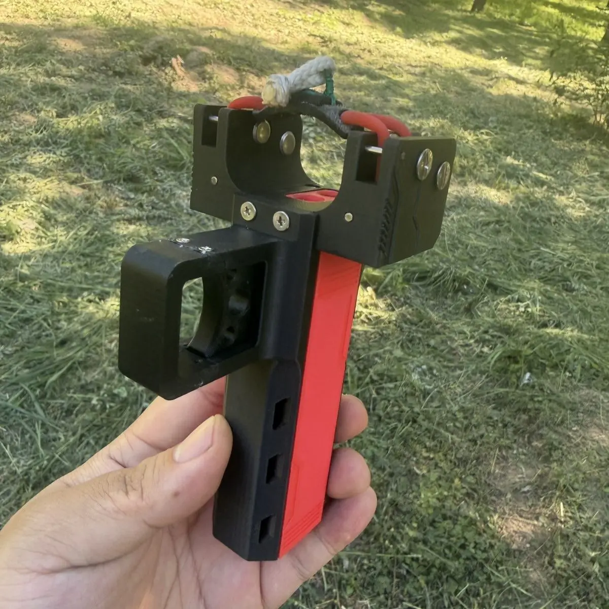 1PC 3D Printing Optimized Dual Magazine Automatic Loading Continuous Firing Outdoor EDC Portable Hunting Shooting Tool