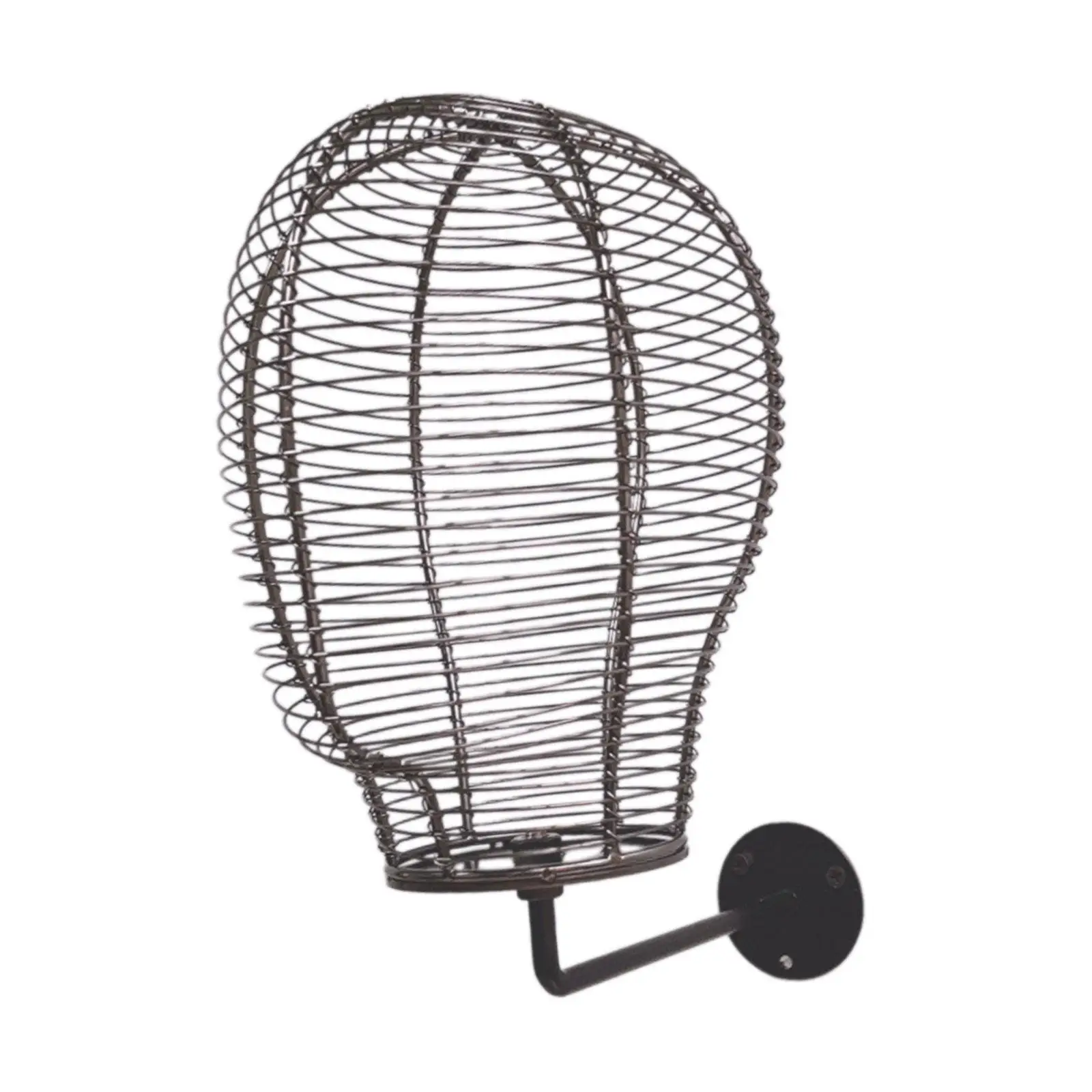 Supporto per cappello con testa di manichino per montaggio a parete Porta parrucca multiuso Porta cappelli per