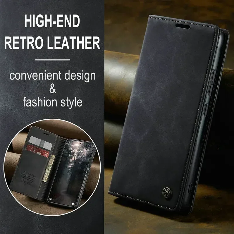 Für Xiaomi Redmi Note 15 14 Pro Plus 5G Luxus-Hülle Magnet Leder Kartenetui Funda Mi Phone Redmi Note14 14s 15 Pro + Flip Cover