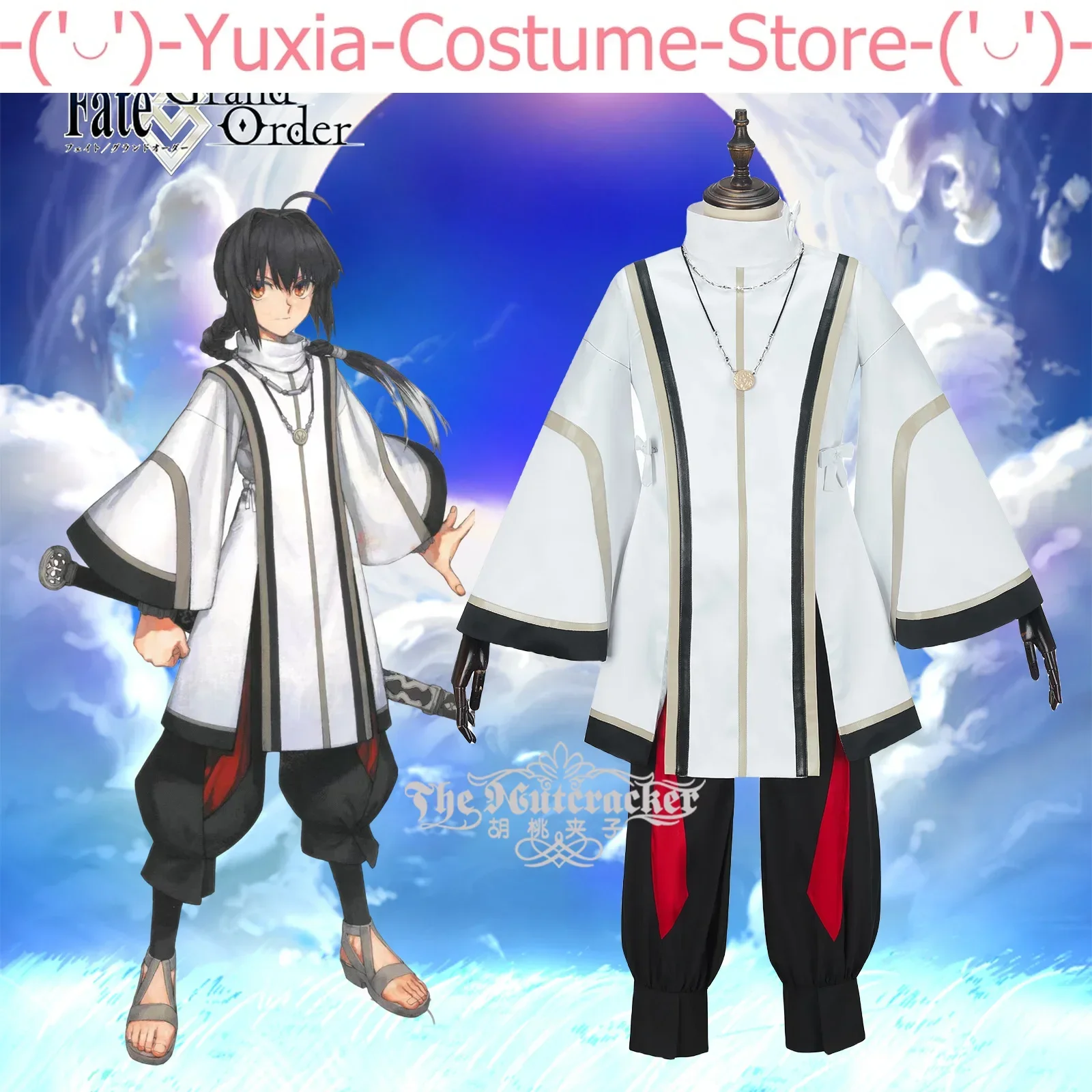 Fate/samurai Remnant Saber przebranie na karnawał Cos gra Anime strój imprezowy Halloween zagraj w ubrania do odgrywania ról odzież nowa pełna