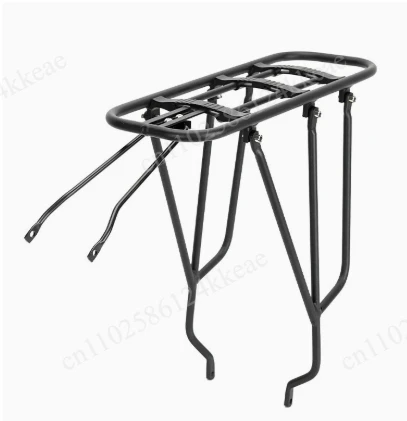 Thick wall rear shelf mountain road bicycle 26 inch screw installation aluminum alloy manned rear seat tail frame