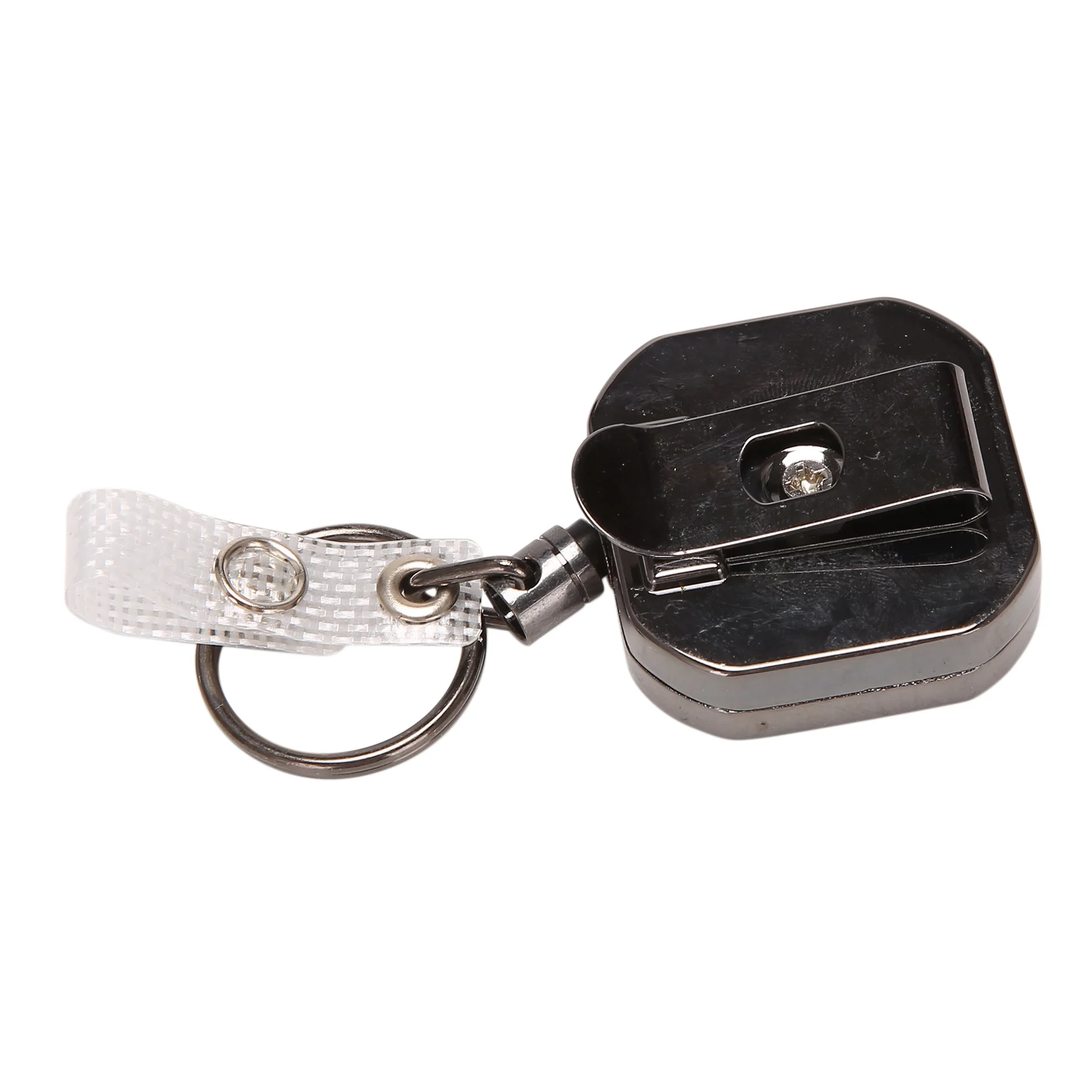 Квадратные выдвижные держатели для бейджей, катушка с пластиковыми держателями для удостоверений личности, держатели для бейджей для офисных работников