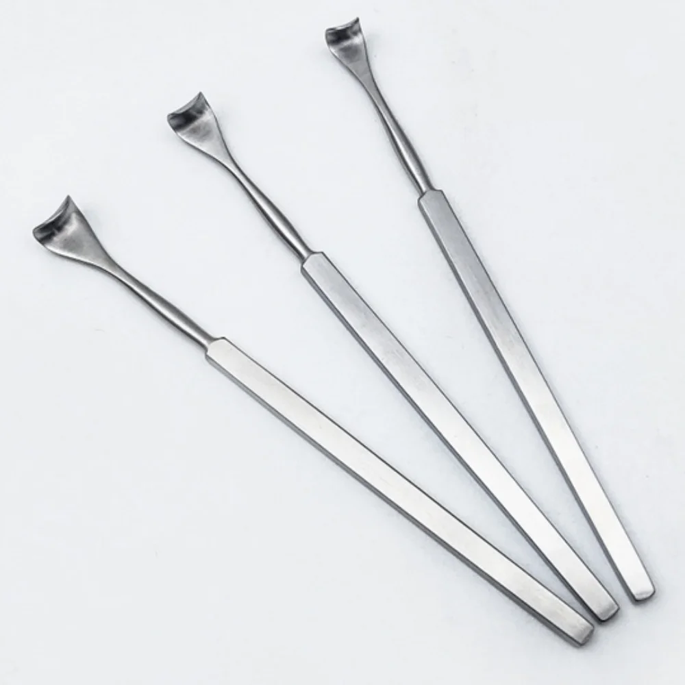 

1/3Pcs 8/10/12mm Stainless Steel Facial Cosmetic Eye Bags Pull Hook Eyelid Hook Tool Lid Retractors Ophthalmic Instruments