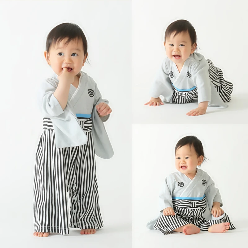 Body Kimono Neonato In Cotone – Manica Lunga, Con 2 Paia Di Calzini, Per Bambini E Bambine