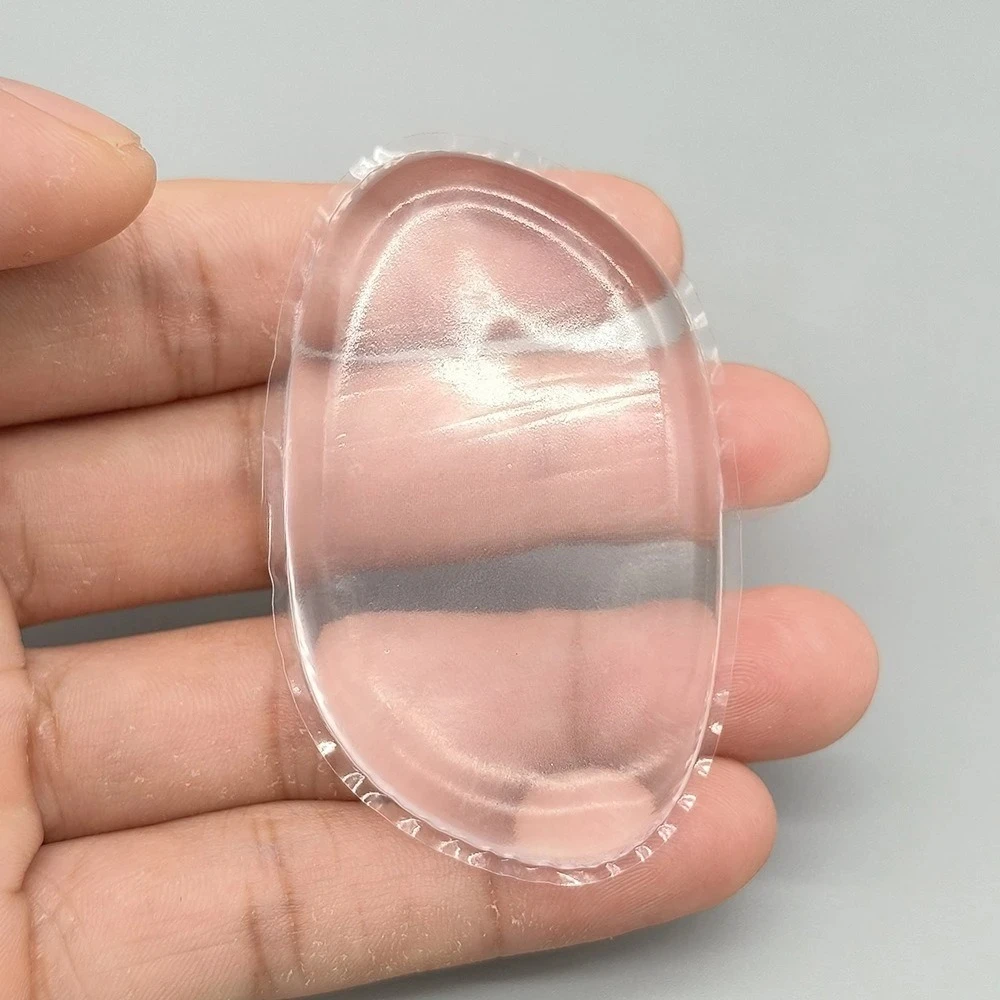 Makeup Puff Silicone BB Cream Liquid Foundation Makeup Sponge Facial Cosmetic Blender Blending Puff Transparent Jelly Puff