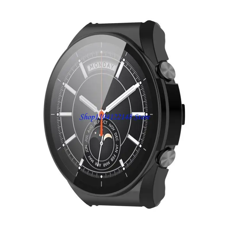 P9FA for Case for Shell One-piece Screen Protective Cover Anti-scratch for Watch